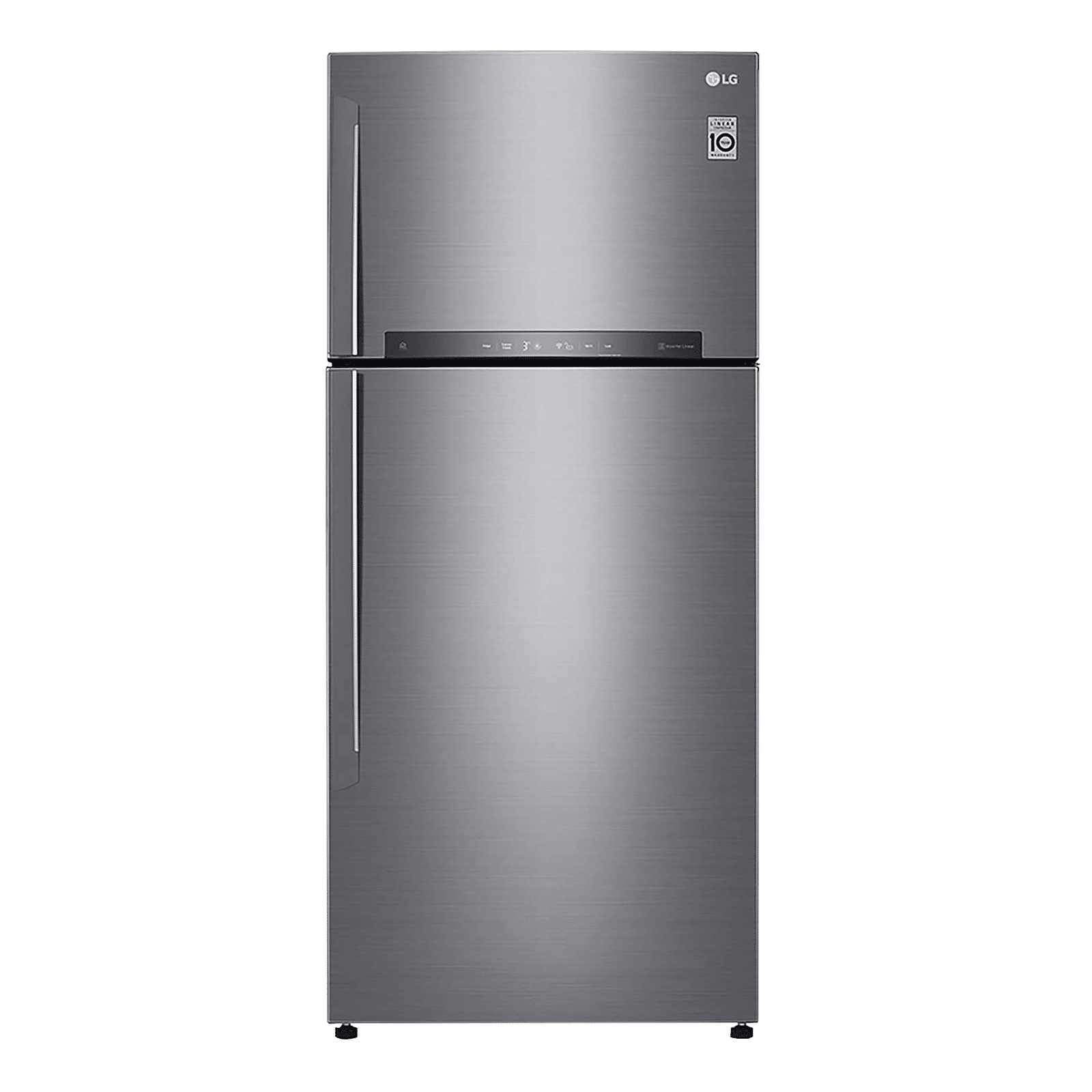 LG 506 Litres 3 Star Frost Free Double Door Smart Wi-Fi Enabled Refrigerator with Smart Diagnosis (GN-H702HLHQ.APZQEB, Platinum Silver III) LG 506 Litres 3 Star Frost Free Double Door Smart Wi-Fi Enabled Refrigerator with Smart Diagnosis (GN-H702HLHQ.APZQEB, Platinum Silver III)_1