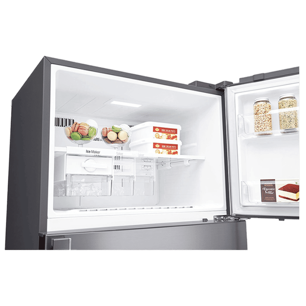 LG 506 Litres 3 Star Frost Free Double Door Smart Wi-Fi Enabled Refrigerator with Smart Diagnosis (GN-H702HLHQ.APZQEB, Platinum Silver III) LG 506 Litres 3 Star Frost Free Double Door Smart Wi-Fi Enabled Refrigerator with Smart Diagnosis (GN-H702HLHQ.APZQEB, Platinum Silver III)_14