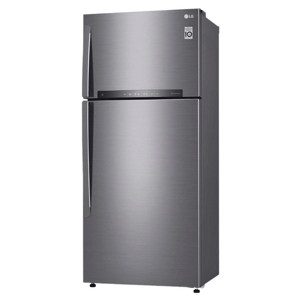 LG 506 Litres 3 Star Frost Free Double Door Smart Wi-Fi Enabled Refrigerator with Smart Diagnosis (GN-H702HLHQ.APZQEB, Platinum Silver III) LG 506 Litres 3 Star Frost Free Double Door Smart Wi-Fi Enabled Refrigerator with Smart Diagnosis (GN-H702HLHQ.APZQEB, Platinum Silver III)_17