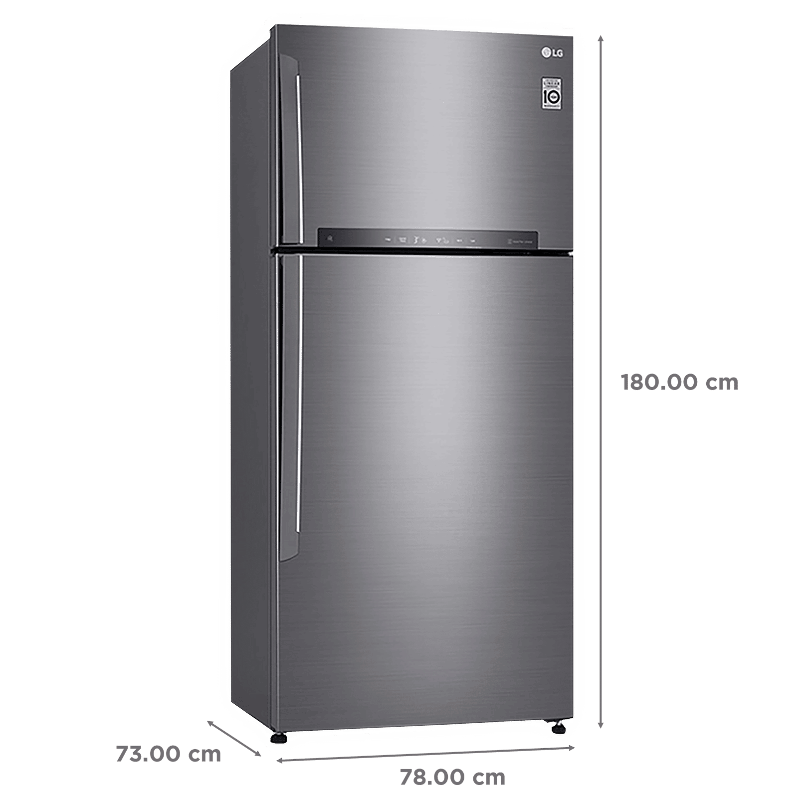 LG 506 Litres 3 Star Frost Free Double Door Smart Wi-Fi Enabled Refrigerator with Smart Diagnosis (GN-H702HLHQ.APZQEB, Platinum Silver III) LG 506 Litres 3 Star Frost Free Double Door Smart Wi-Fi Enabled Refrigerator with Smart Diagnosis (GN-H702HLHQ.APZQEB, Platinum Silver III)_3
