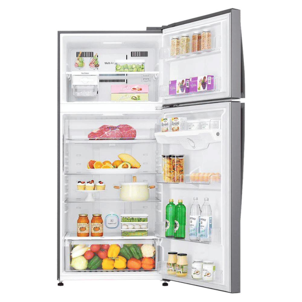LG 506 Litres 3 Star Frost Free Double Door Smart Wi-Fi Enabled Refrigerator with Smart Diagnosis (GN-H702HLHQ.APZQEB, Platinum Silver III) LG 506 Litres 3 Star Frost Free Double Door Smart Wi-Fi Enabled Refrigerator with Smart Diagnosis (GN-H702HLHQ.APZQEB, Platinum Silver III)_5