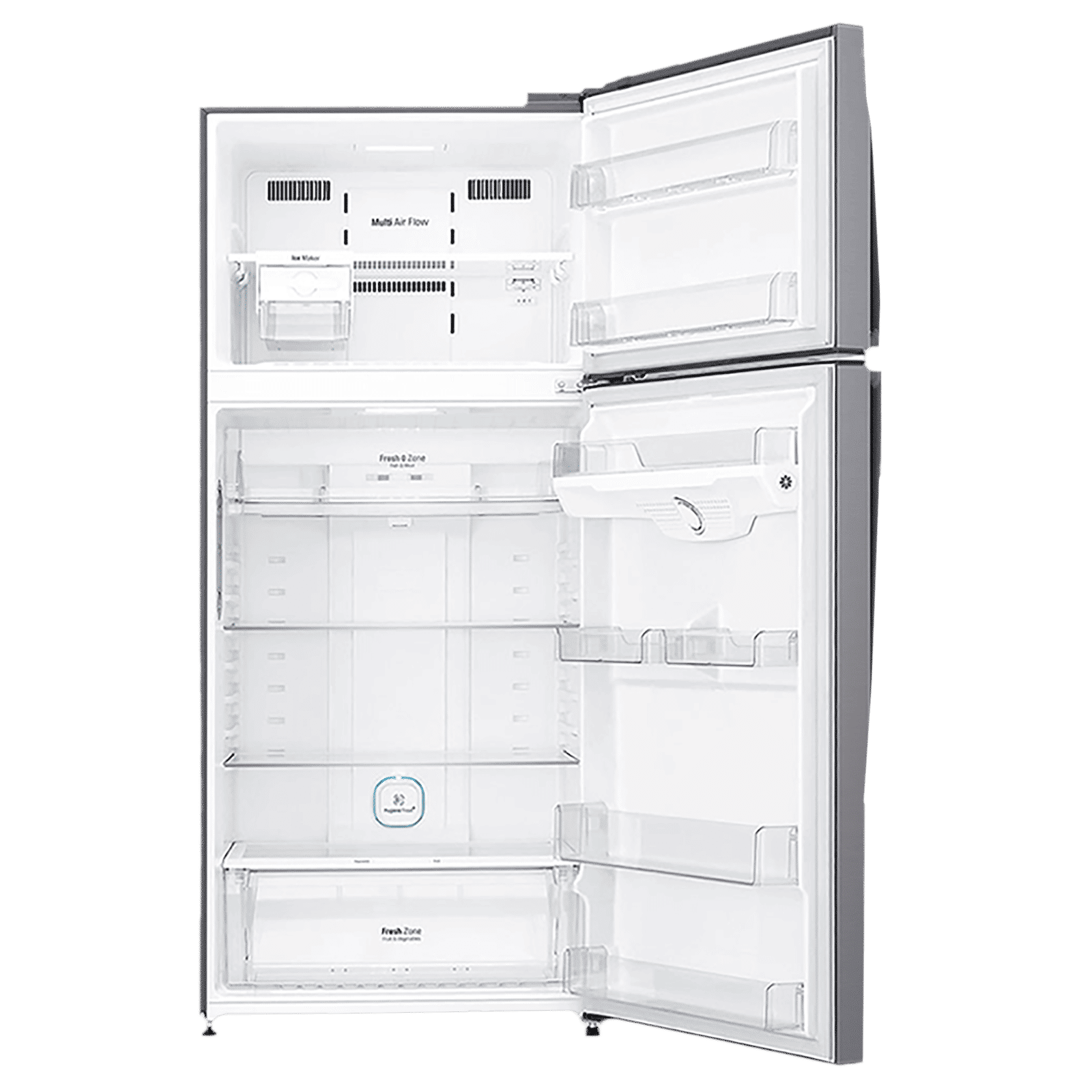 LG 516 Litres 3 Star Frost Free Double Door Smart Wi-Fi Enabled Refrigerator with Smart Diagnosis (GN-H602HLHQ.APZQEB, Platinum Silver III) LG 516 Litres 3 Star Frost Free Double Door Smart Wi-Fi Enabled Refrigerator with Smart Diagnosis (GN-H602HLHQ.APZQEB, Platinum Silver III)_5