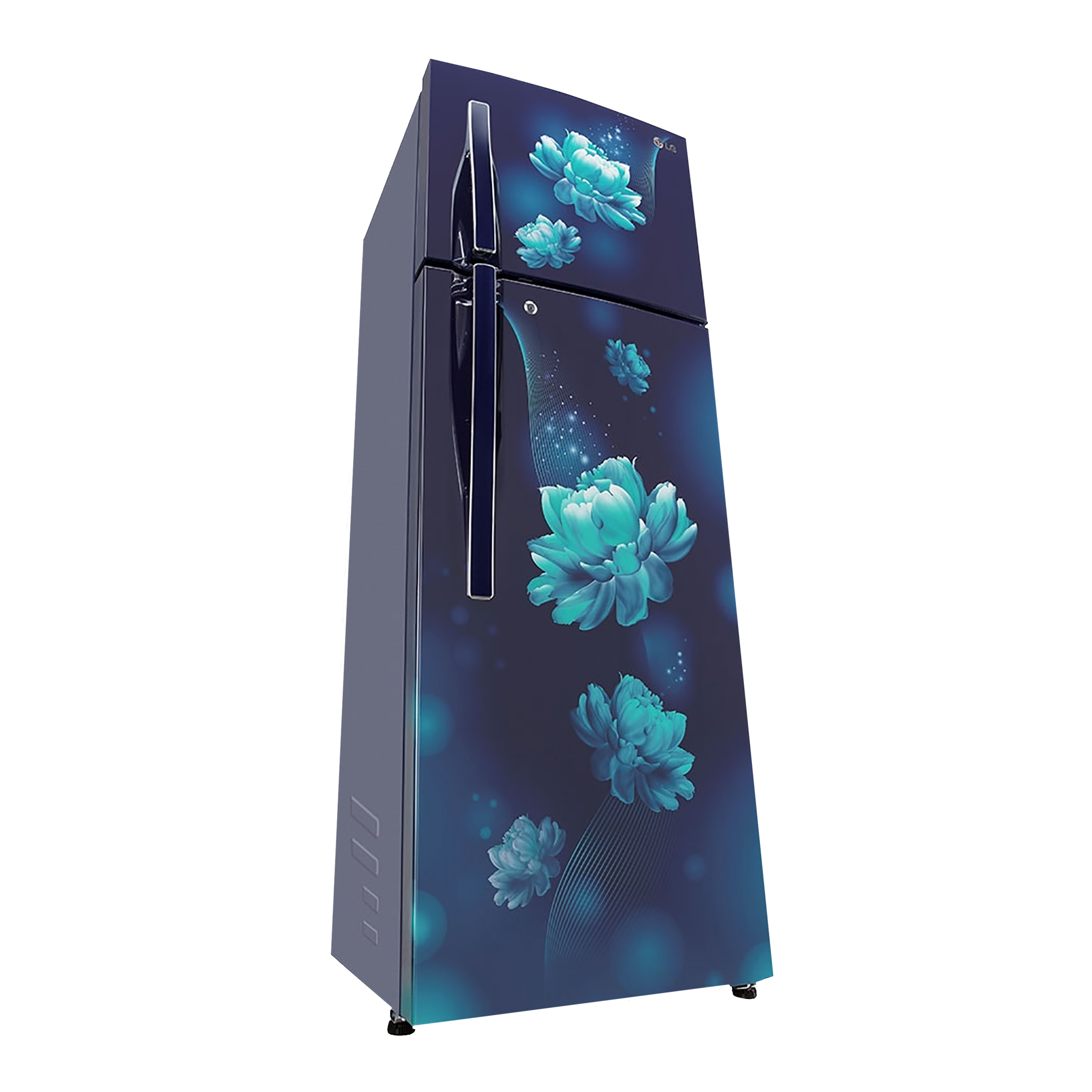 LG 308 Litres 2 Star Frost Free Double Door Convertible Refrigerator with Multi Air Flow System (GL-T322RBCY.ABCZEB, Blue Charm)_12
