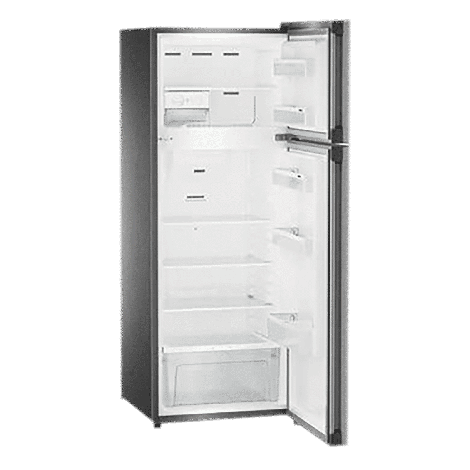 LIEBHERR 290 Litres 2 Star Frost Free Double Door Refrigerator with Forced Air Cooling (TCGS 2910 Comfort, Grey Steel)_9