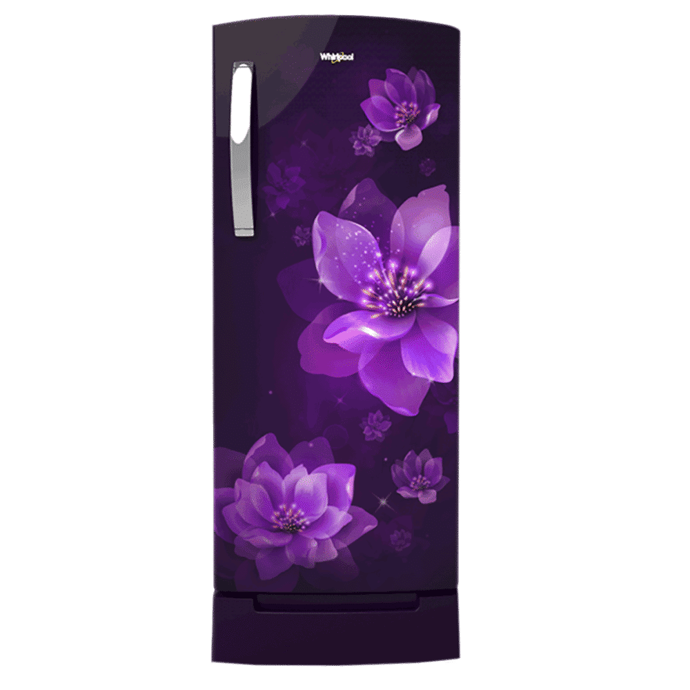 Whirlpool Icemagic Pro 200 Litres 3 Star Direct Cool Single Door Refrigerator with Base Stand Drawer (215 IMPRO ROY, Purple Mulia) Whirlpool Icemagic Pro 200 Litres 3 Star Direct Cool Single Door Refrigerator with Base Stand Drawer (215 IMPRO ROY, Purple Mulia)_1