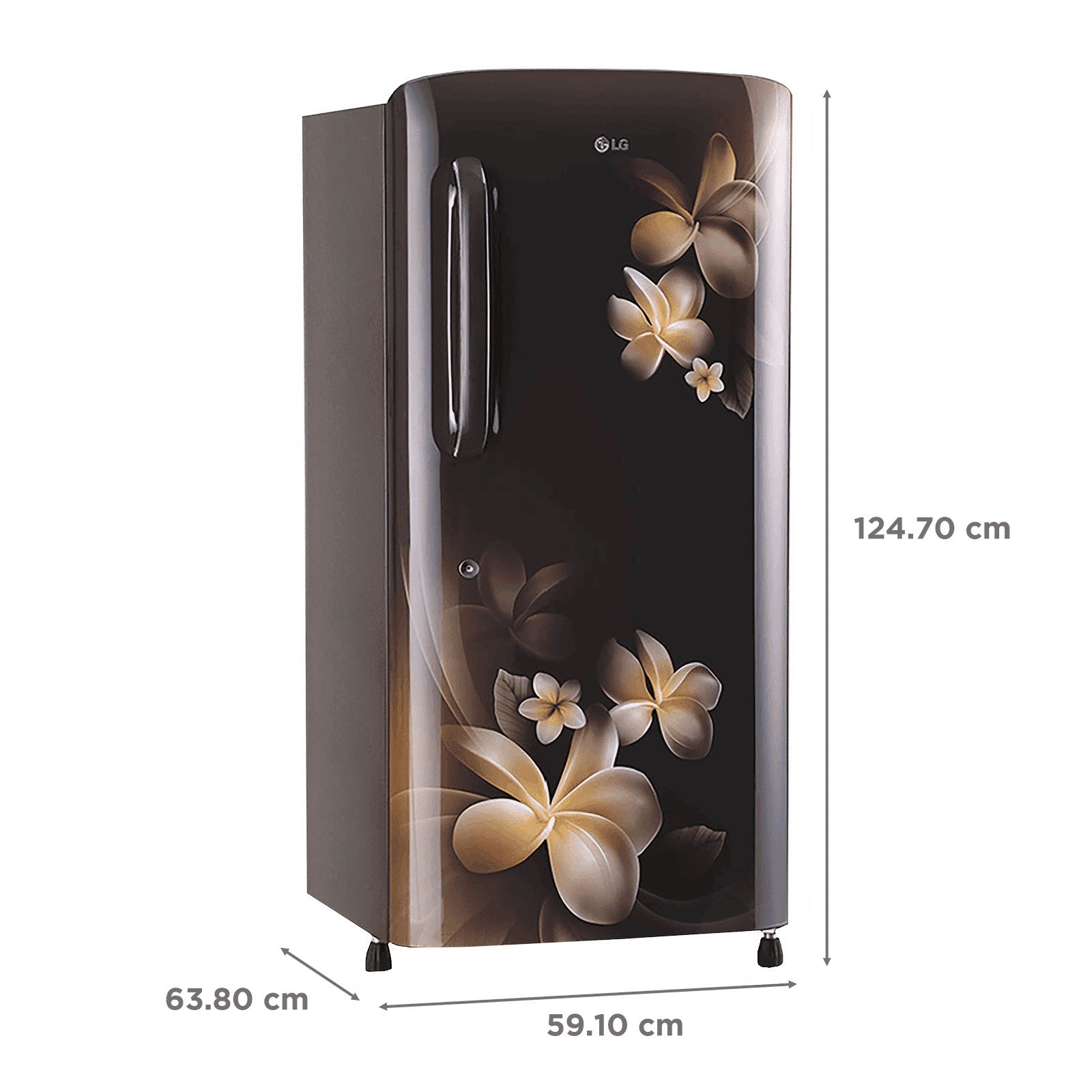 LG 215 Litres 4 Star Direct Cool Single Door Refrigerator with Stabilizer Free Operation (GL-B221AHPY.DHPZEB, Hazel Plumeria) LG 215 Litres 4 Star Direct Cool Single Door Refrigerator with Stabilizer Free Operation (GL-B221AHPY.DHPZEB, Hazel Plumeria)_2