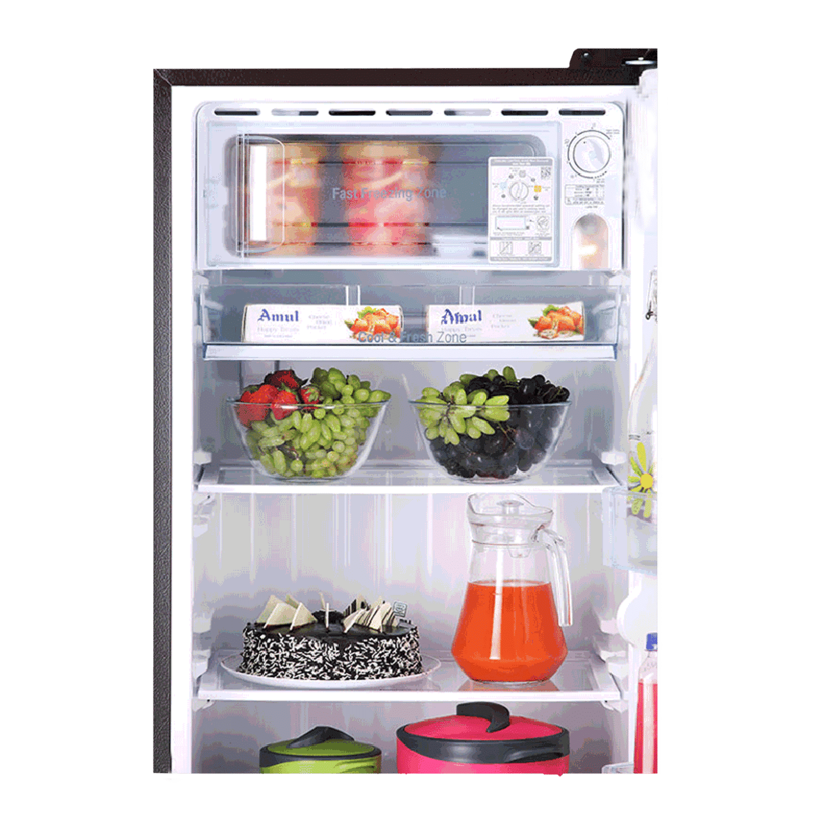 LG 215 Litres 4 Star Direct Cool Single Door Refrigerator with Stabilizer Free Operation (GL-B221AHPY.DHPZEB, Hazel Plumeria) LG 215 Litres 4 Star Direct Cool Single Door Refrigerator with Stabilizer Free Operation (GL-B221AHPY.DHPZEB, Hazel Plumeria)_6