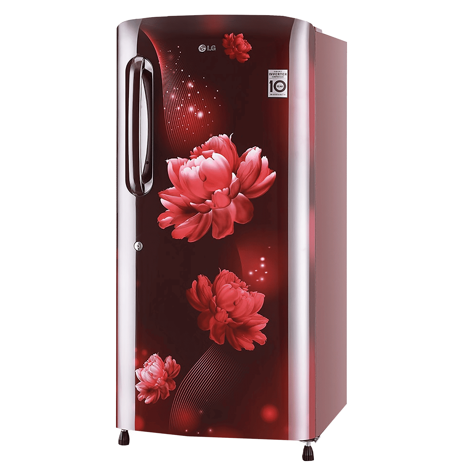 LG 205 Litres 4 Star Direct Cool Single Door Refrigerator with Stabilizer Free Operation (GL-B221ASCY.DSCZEB, Scarlet Charm) LG 205 Litres 4 Star Direct Cool Single Door Refrigerator with Stabilizer Free Operation (GL-B221ASCY.DSCZEB, Scarlet Charm)_17