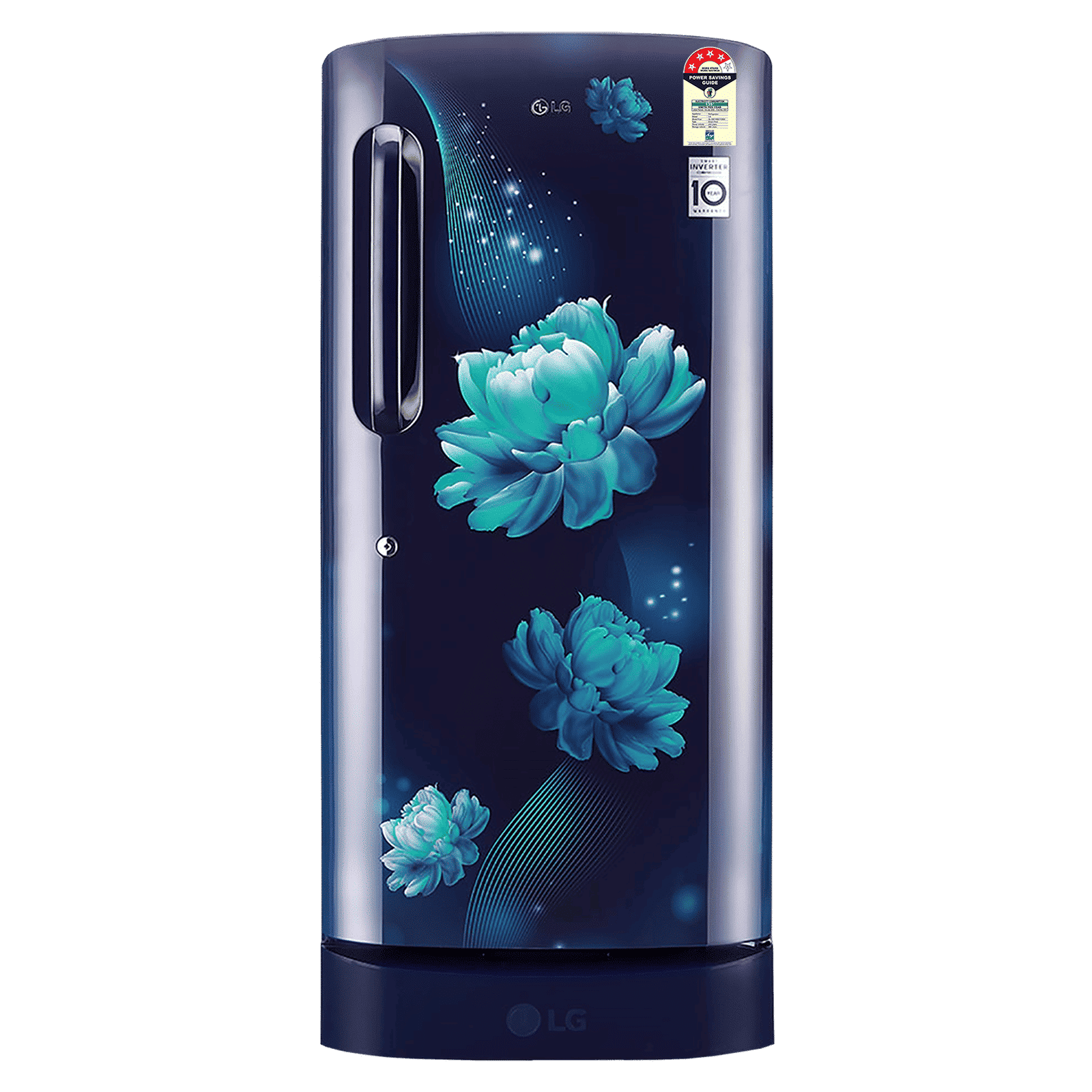 LG 205 Litres 4 Star Direct Cool Single Door Refrigerator with Stabilizer Free Operation (GL-D221ABCY.DBCZEB, Blue Charm)_1