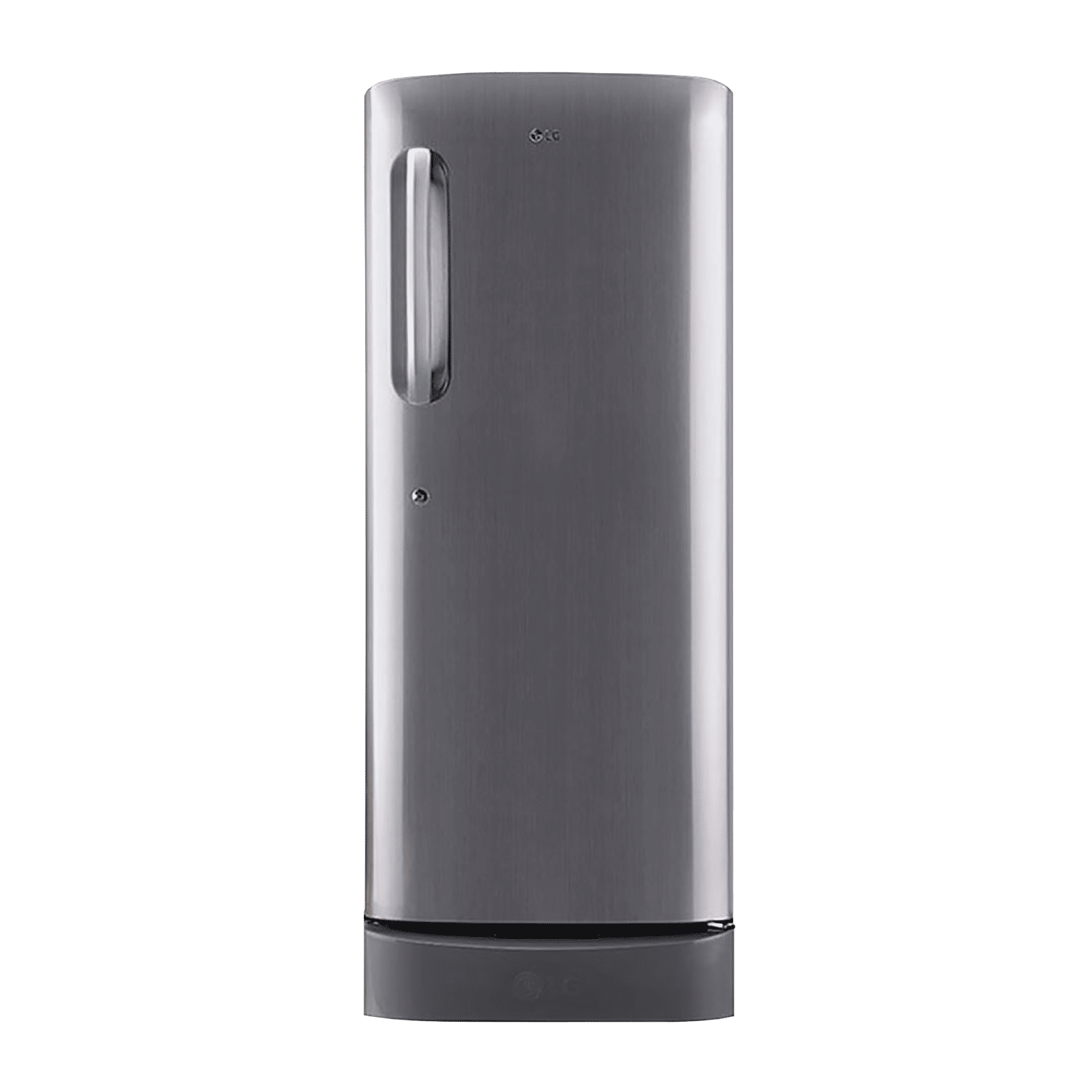 LG 235 Litres 5 Star Direct Cool Single Door Refrigerator with Stabilizer Free Operation (GL-D241APZZ.DPZZEB, Shiny Steel)_1