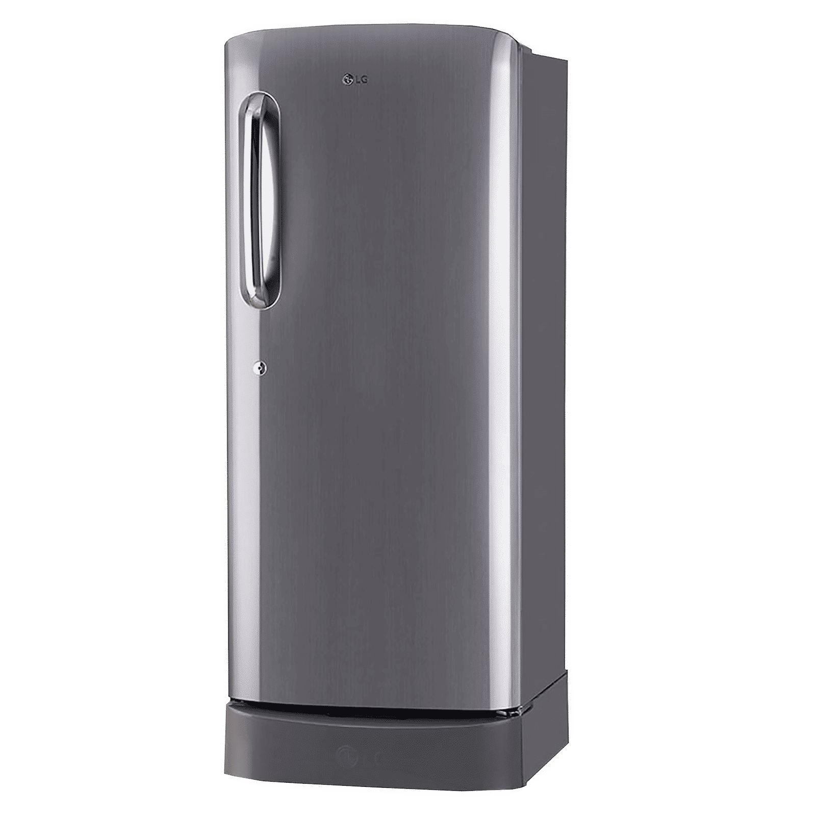 LG 235 Litres 5 Star Direct Cool Single Door Refrigerator with Stabilizer Free Operation (GL-D241APZZ.DPZZEB, Shiny Steel)_4