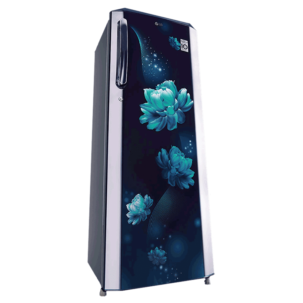 LG 261 Litres 3 Star Direct Cool Single Door Refrigerator with Stabilizer Free Operation (GL-B281BBCX.DBCZEB, Blue Charm)_14