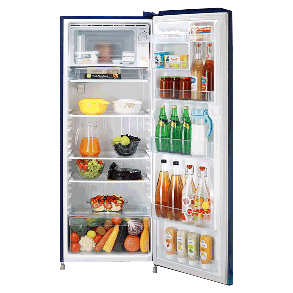 LG 261 Litres 3 Star Direct Cool Single Door Refrigerator with Stabilizer Free Operation (GL-B281BBCX.DBCZEB, Blue Charm)_5
