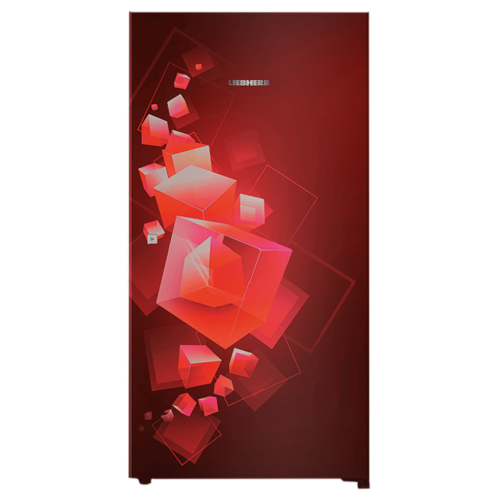LIEBHERR 220 Litres 3 Star Direct Cool Single Door Refrigerator with Stabilizer Free Operation (DRC 2210 Comfort, Red Cubix)_1