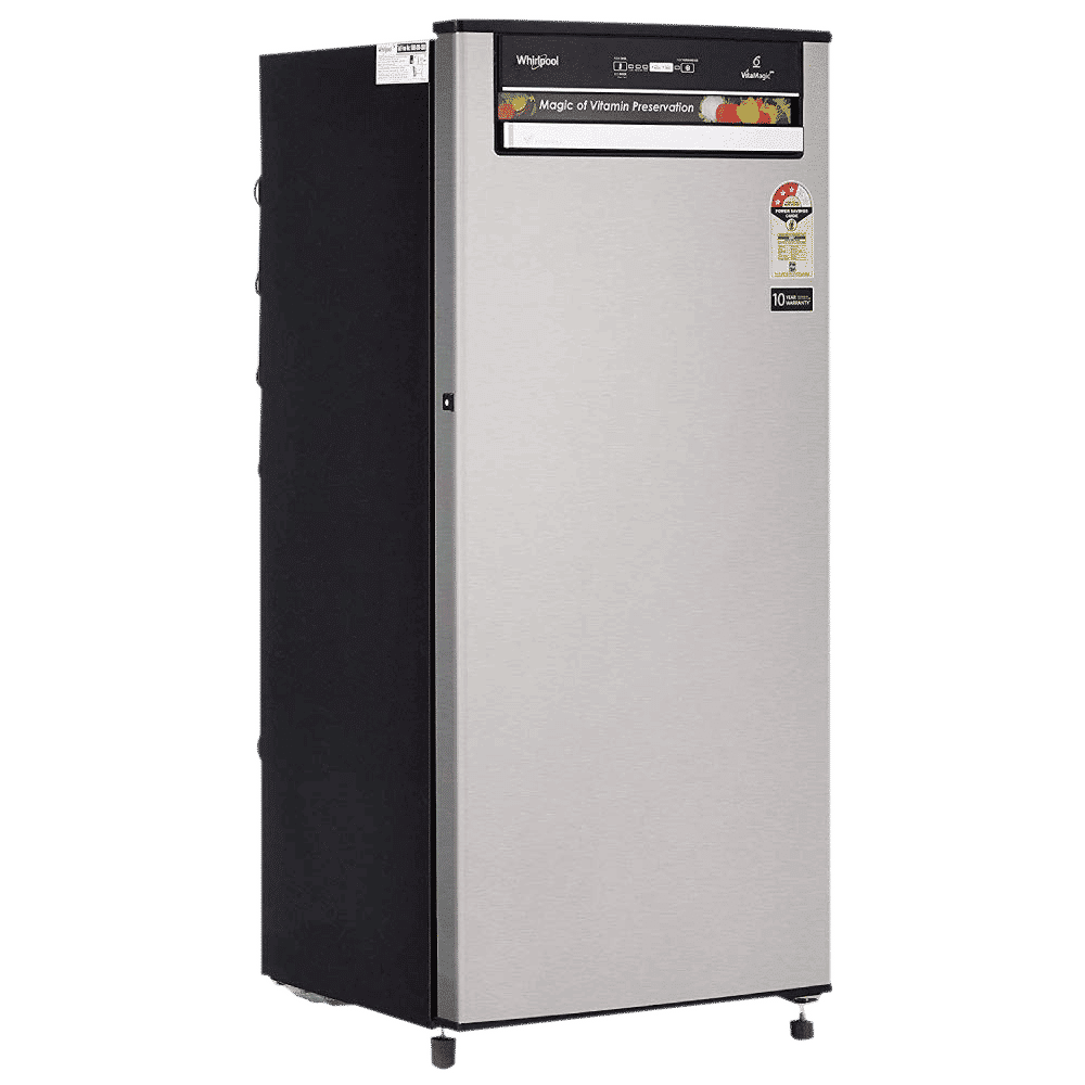 Whirlpool Vitamagic Pro 200 Litres 3 Star Direct Cool Single Door Refrigerator with 6th Sense Intellifrost Technology (215 INV VMPRO PRM, Alpha Steel)_3