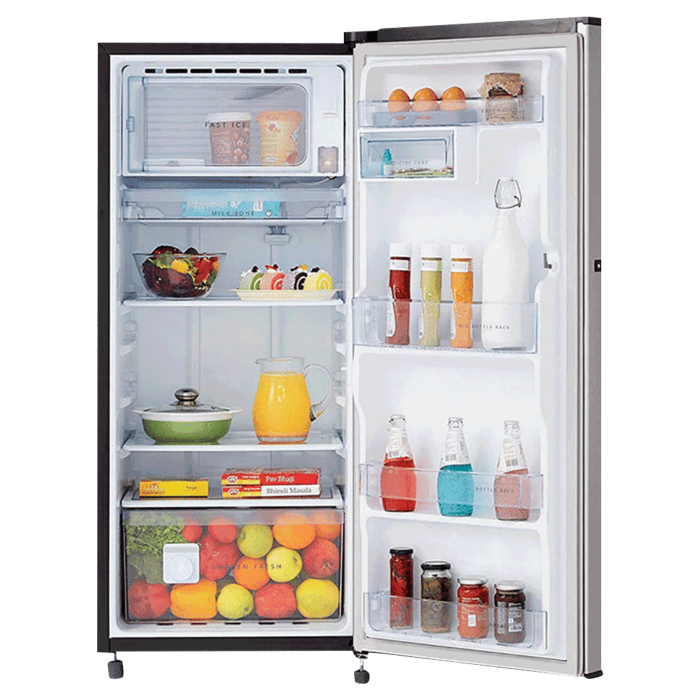 Whirlpool Vitamagic Pro 200 Litres 3 Star Direct Cool Single Door Refrigerator with 6th Sense Intellifrost Technology (215 INV VMPRO PRM, Alpha Steel)_4