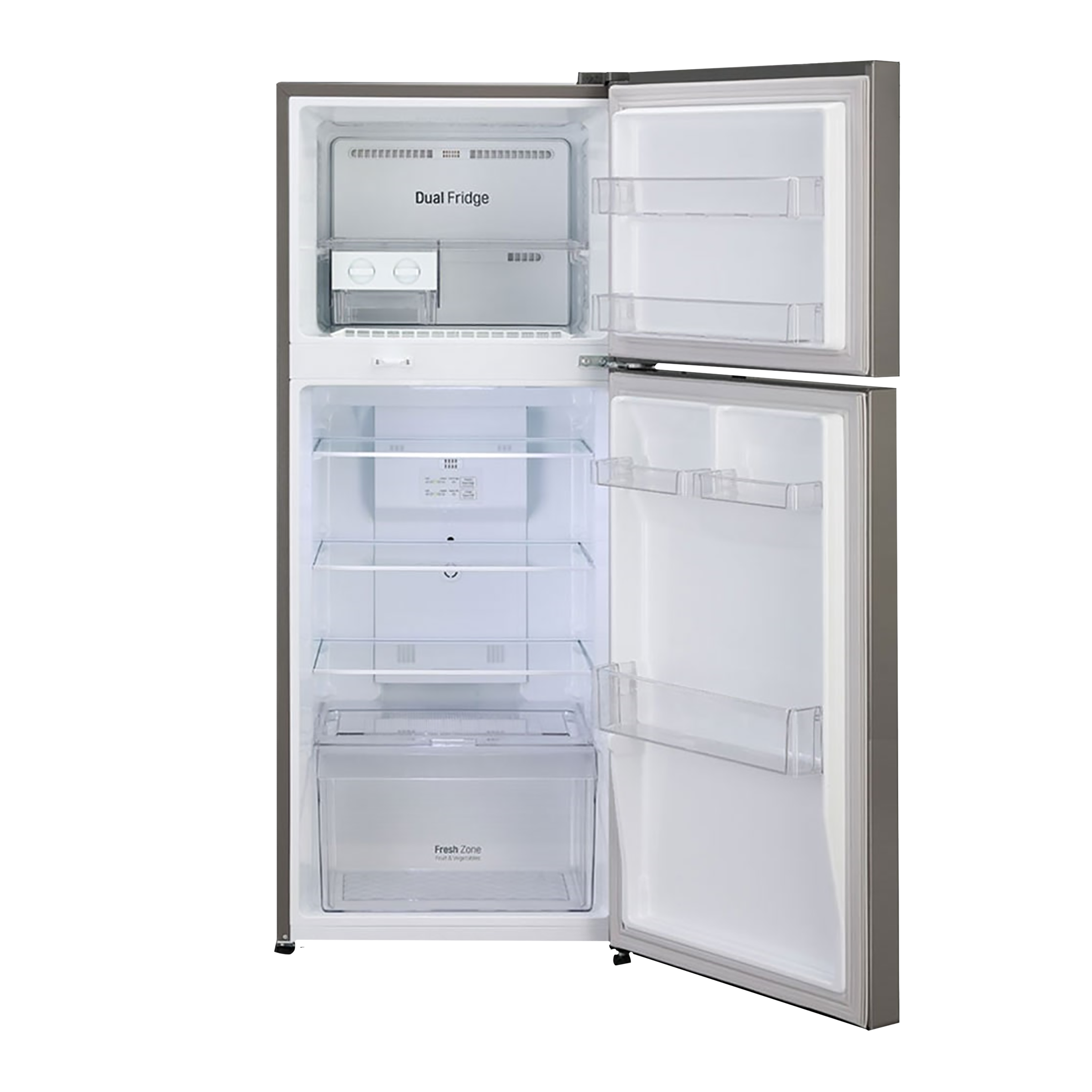 LG 240 Litres 2 Star Frost Free Double Door Convertible Refrigerator with Auto Smart Connect (GL-S292RPZY, Shiny Steel)_11