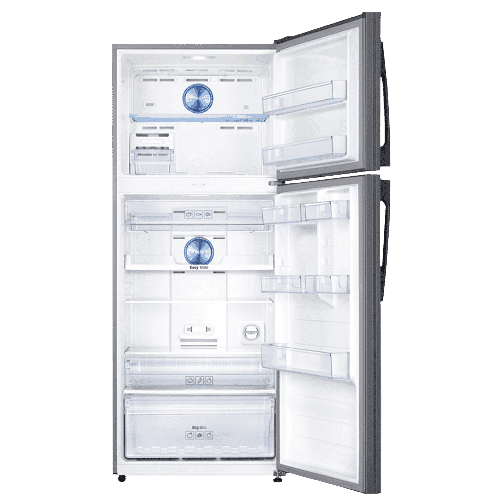 SAMSUNG 465 Litres 3 Star Frost Free Double Door Convertible Refrigerator with Multi Air Flow System (RT47T635ESL/TL, EZ Clean Steel)_4