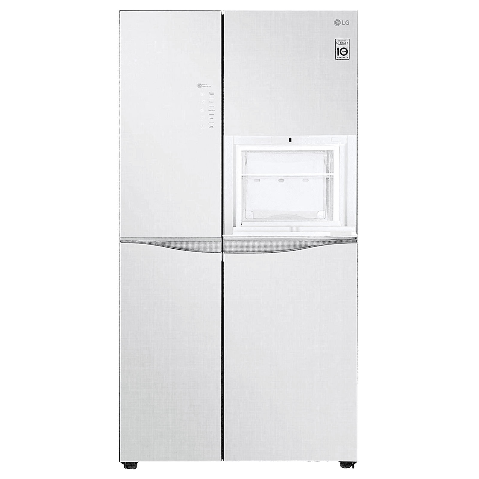 LG 675 Litres Frost Free Side by Side Door Smart Wifi Enabled Refrigerator with Hygiene Fresh Plus (GC-C247UGLW.BLWQEB, Linen White)_11