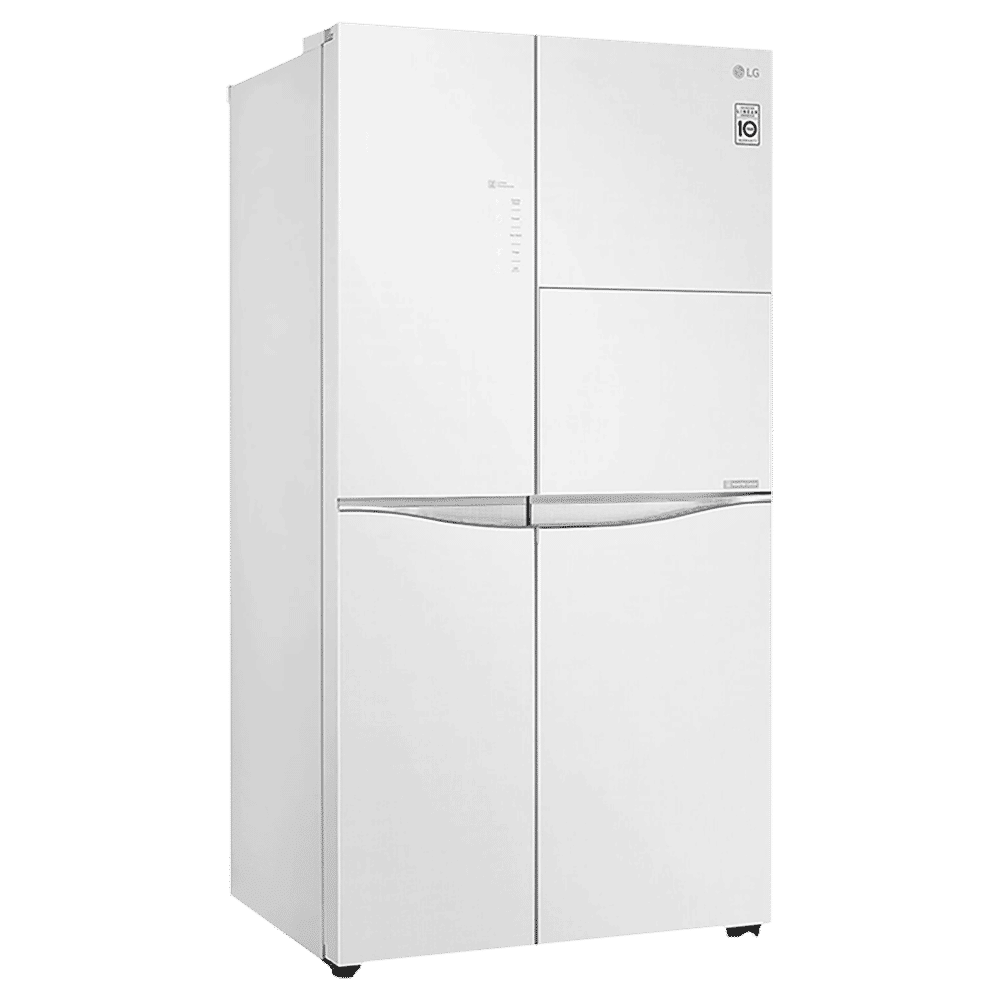 LG 675 Litres Frost Free Side by Side Door Smart Wifi Enabled Refrigerator with Hygiene Fresh Plus (GC-C247UGLW.BLWQEB, Linen White)_4