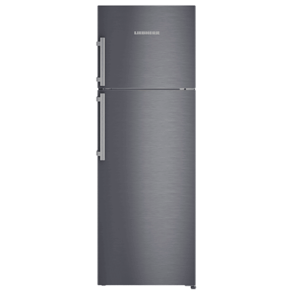 LIEBHERR 350 Litres 2 Star Frost Free Double Door Refrigerator with DuoCooling Technology (TDCS 3540 Comfort, Cobalt Steel)_1