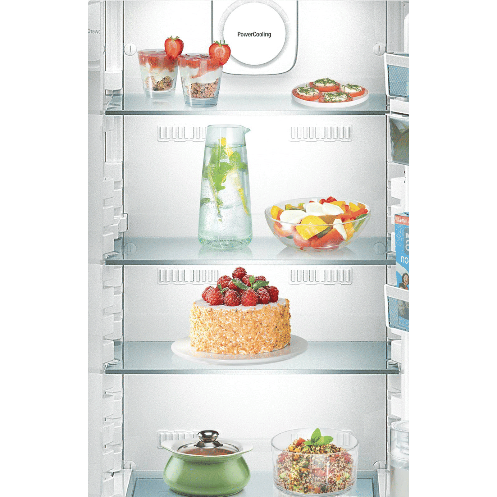 LIEBHERR 350 Litres 2 Star Frost Free Double Door Refrigerator with DuoCooling Technology (TDCS 3540 Comfort, Cobalt Steel)_7