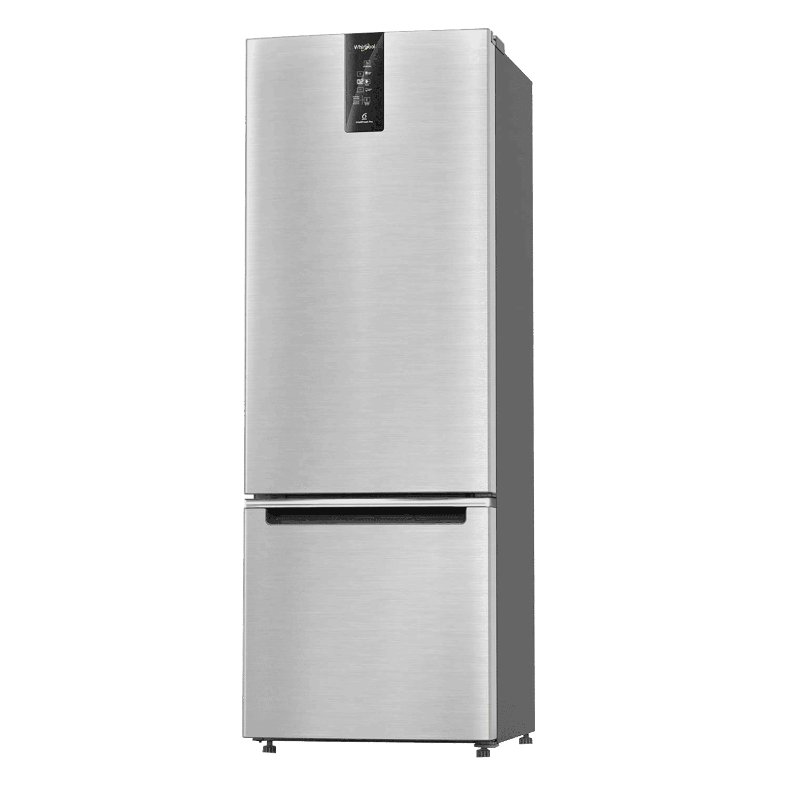 Whirlpool Intellifresh Pro 325 Litres 3 Star Frost Free Double Door Bottom Mount Refrigerator with AI Technology (IFPRO BM INV 340 ELT, Omega Steel)_4