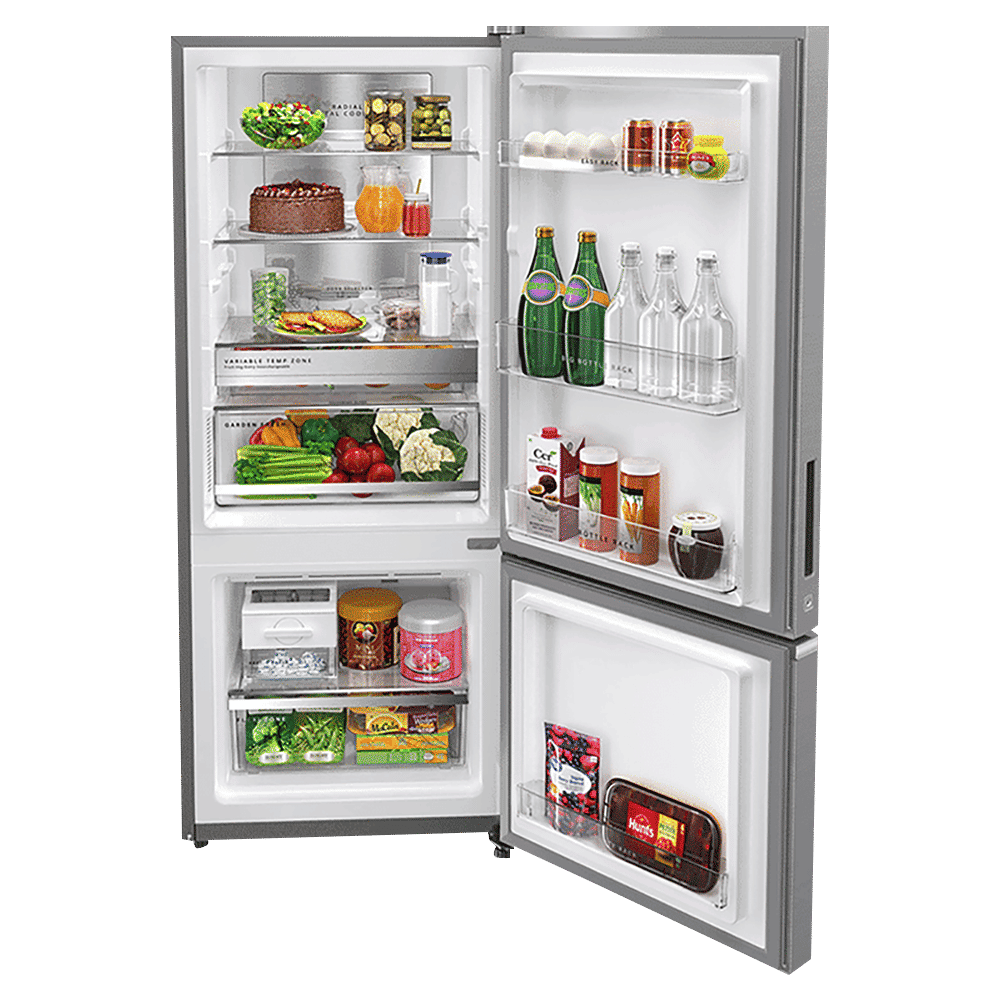 Whirlpool Intellifresh Pro 325 Litres 3 Star Frost Free Double Door Bottom Mount Refrigerator with AI Technology (IFPRO BM INV 340 ELT, Omega Steel)_5