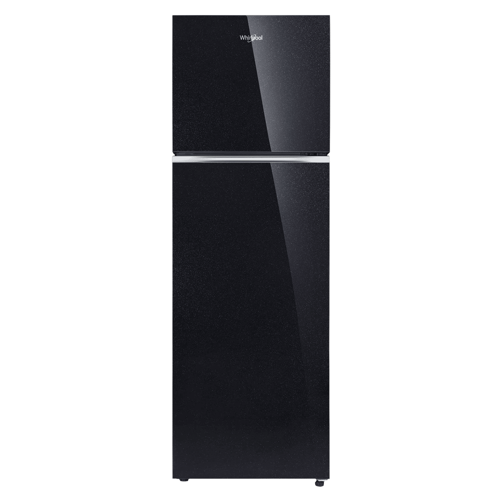 Whirlpool NeoFresh 265 Litres 2 Star Frost Free Double Door Refrigerator with 6th Sense DeepFreeze Technology (NEO 278GD PRM, Crystal Black)_1