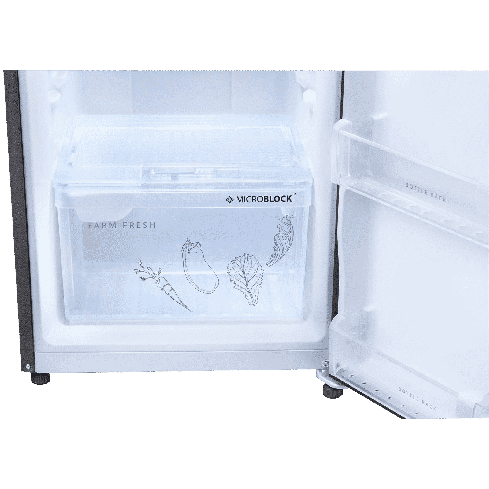 Whirlpool NeoFresh 292 Litres 2 Star Frost Free Double Door Refrigerator with 6th Sense DeepFreeze Technology (NEO 305GD PRM, Crystal Black)_13