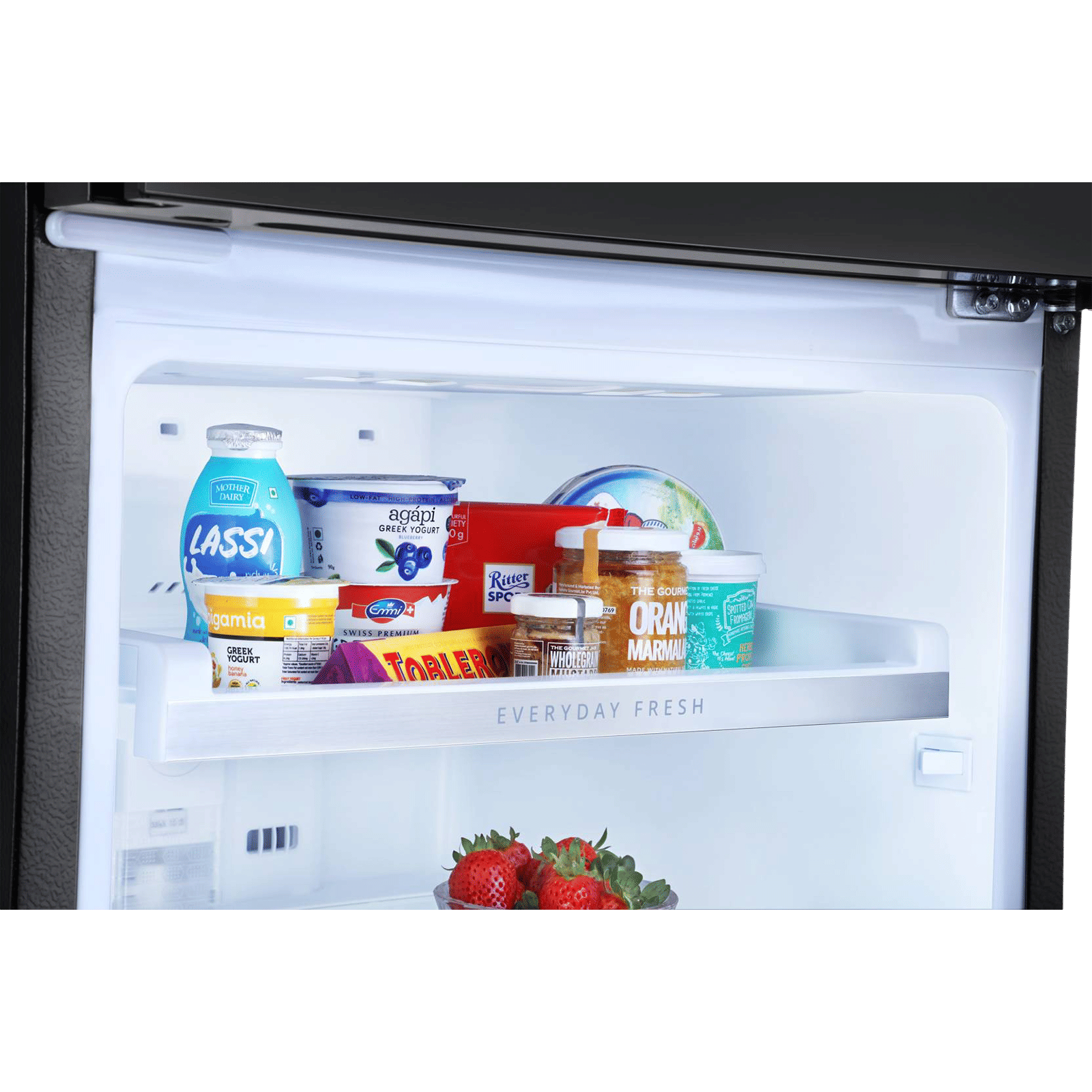 Whirlpool NeoFresh 292 Litres 2 Star Frost Free Double Door Refrigerator with 6th Sense DeepFreeze Technology (NEO 305GD PRM, Crystal Black)_8