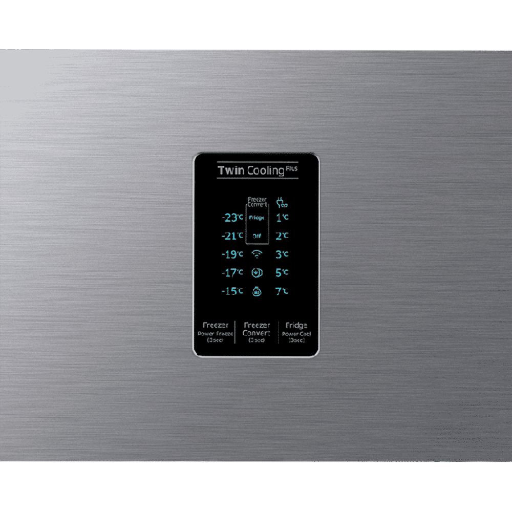 SAMSUNG 324 Litres 2 Star Frost Free Double Door Convertible Refrigerator with Multi Air Flow System (RT34T4522S8/HL, Elegant Inox)_8