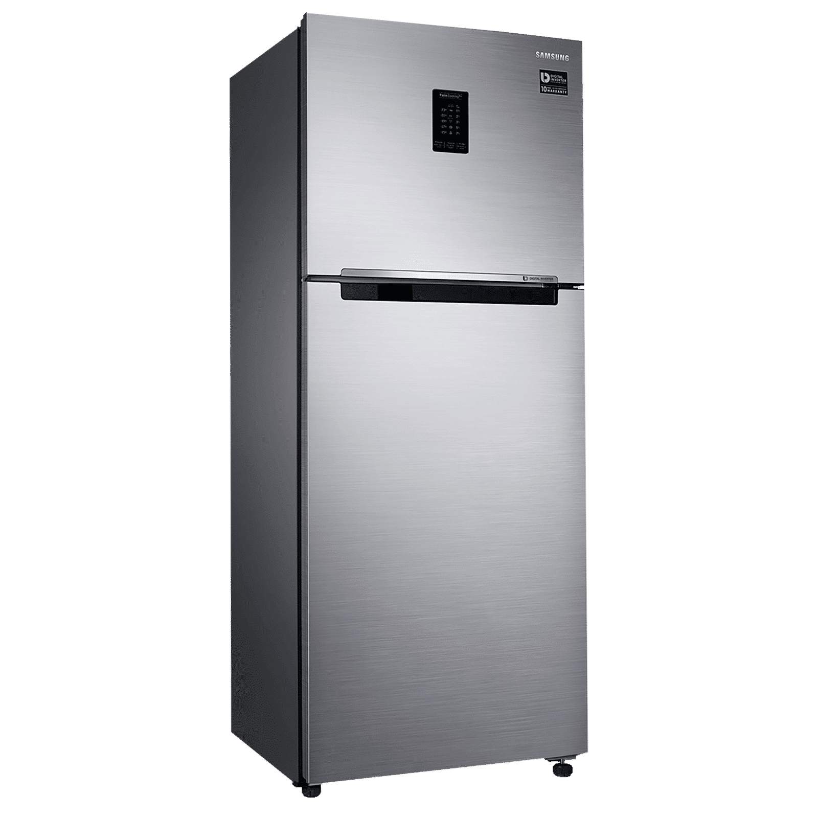 SAMSUNG 324 Litres 2 Star Frost Free Double Door Convertible Refrigerator with Multi Air Flow System (RT34T4522S8/HL, Elegant Inox)_11