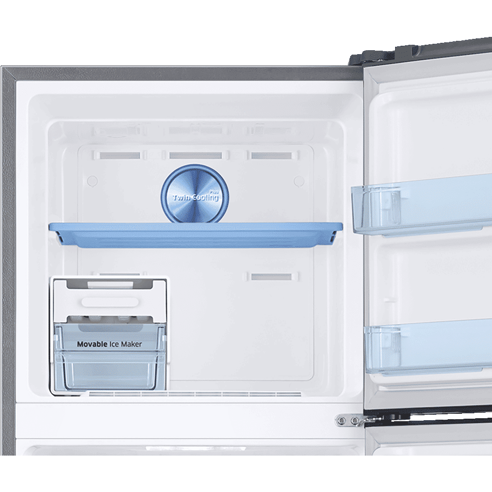 SAMSUNG 324 Litres 2 Star Frost Free Double Door Convertible Refrigerator with Stabilizer Free Operation (RT34T4542S8/HL, Elegant Inox)_12