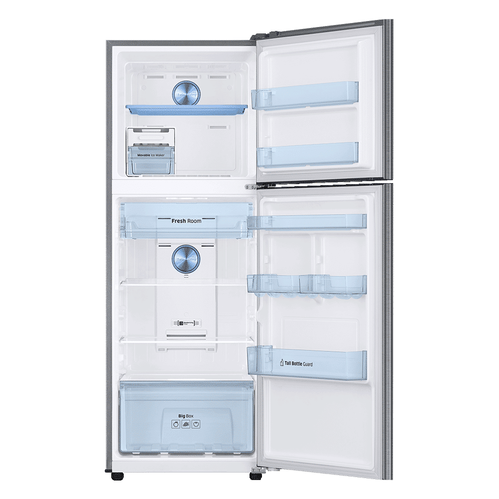 SAMSUNG 324 Litres 2 Star Frost Free Double Door Convertible Refrigerator with Stabilizer Free Operation (RT34T4542S8/HL, Elegant Inox)_6