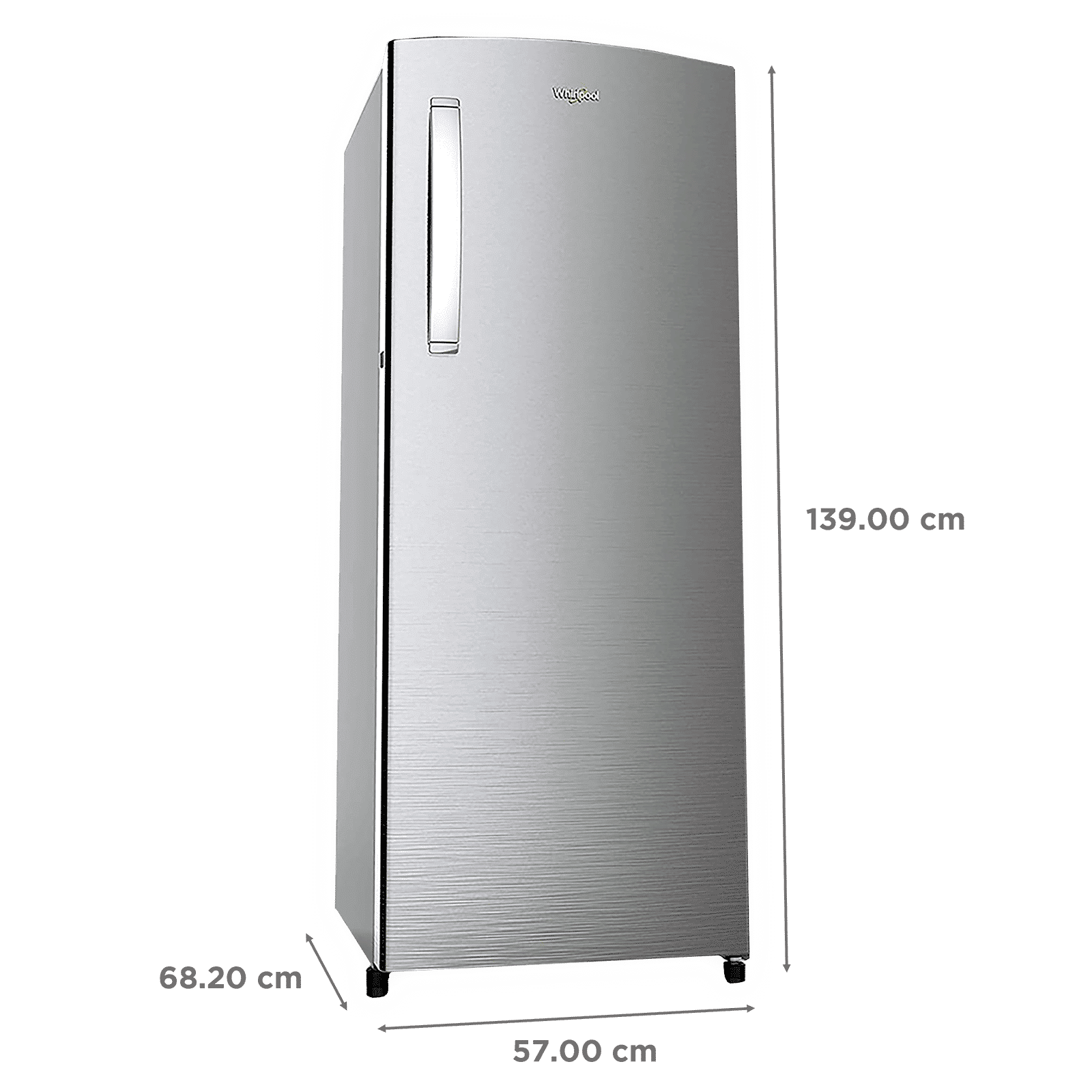 Whirlpool Icemagic Pro 215 Litres 4 Star Direct Cool Single Door Refrigerator with Intellisense Inverter Technology (230 IMPRO PRM, Alpha Steel) Whirlpool Icemagic Pro 215 Litres 4 Star Direct Cool Single Door Refrigerator with Intellisense Inverter Technology (230 IMPRO PRM, Alpha Steel)_3