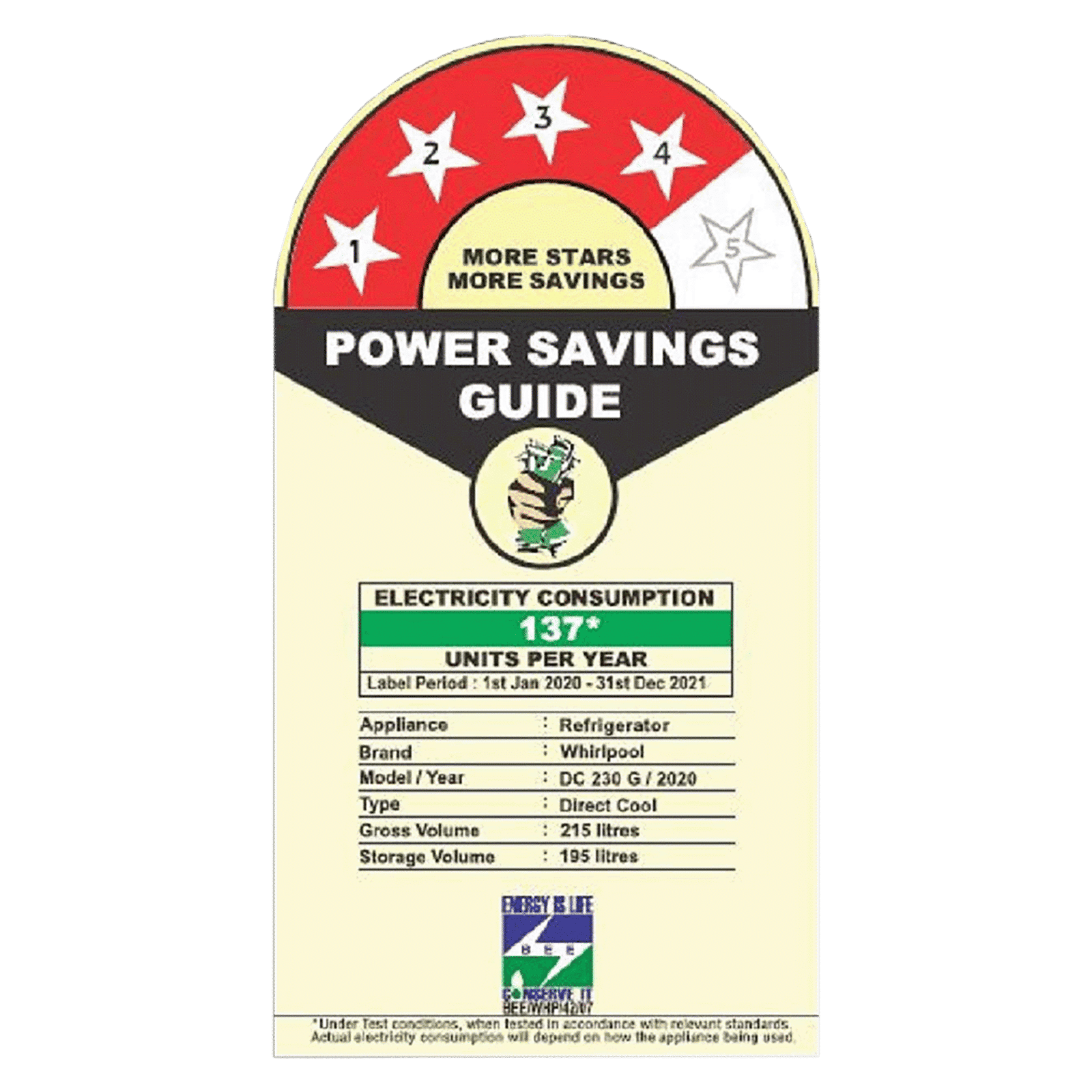 Whirlpool Icemagic Pro 215 Litres 4 Star Direct Cool Single Door Refrigerator with Intellisense Inverter Technology (230 IMPRO PRM, Alpha Steel) Whirlpool Icemagic Pro 215 Litres 4 Star Direct Cool Single Door Refrigerator with Intellisense Inverter Technology (230 IMPRO PRM, Alpha Steel)_10