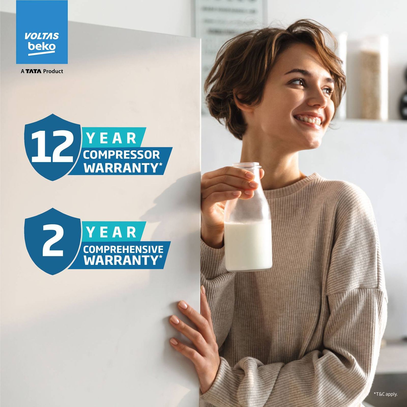 VOLTAS beko 640 Litres Frost Free Side by Side Refrigerator with Neo Frost Dual Cooling (RSB665GBRF, Glass Black) VOLTAS beko 640 Litres Frost Free Side by Side Refrigerator with Neo Frost Dual Cooling (RSB665GBRF, Glass Black)_10