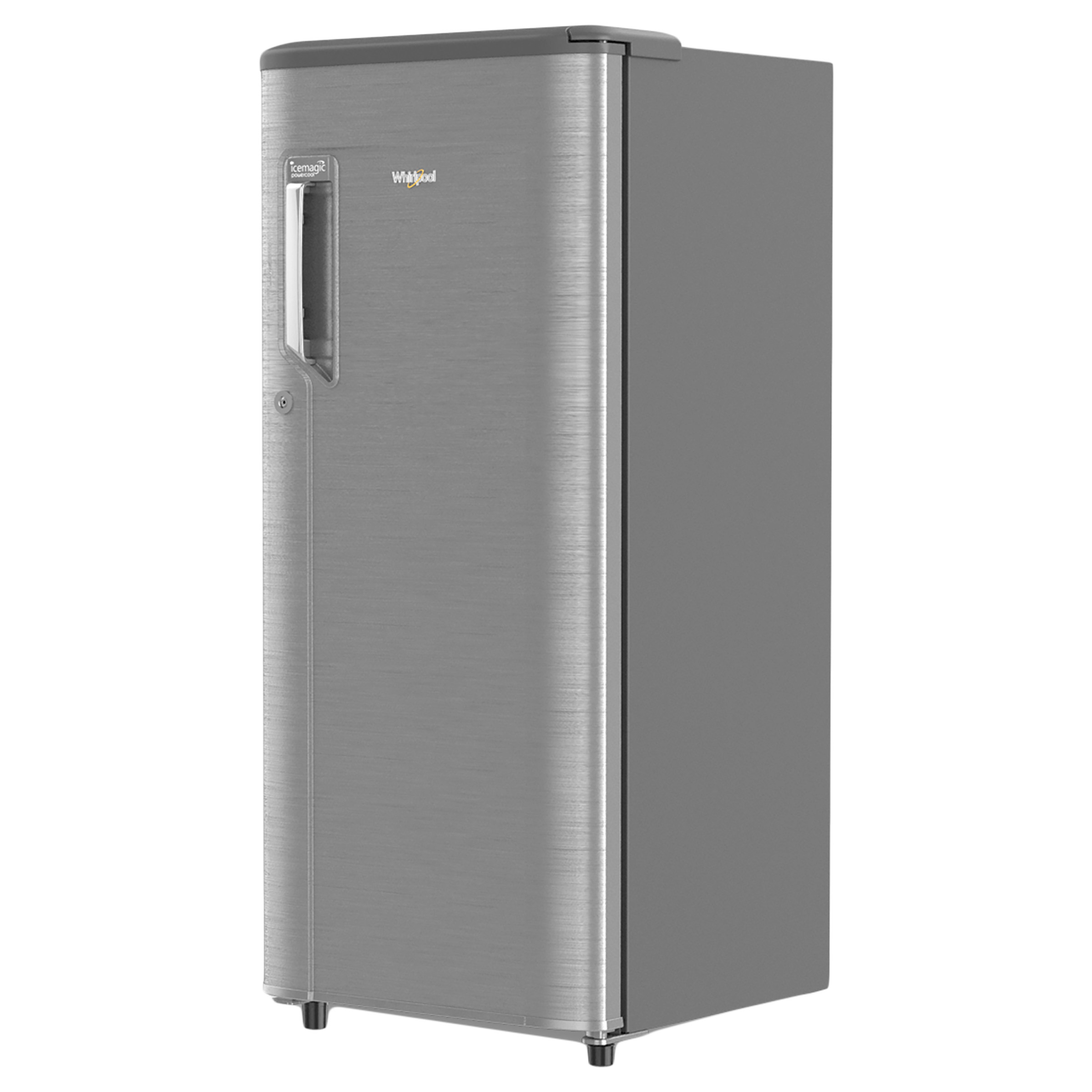 Whirlpool Icemagic Powercool 190 Litres 3 Star Direct Cool Single Door Refrigerator with Insulated Capillary Technology (DC 205 F, Lumina Steel)_4
