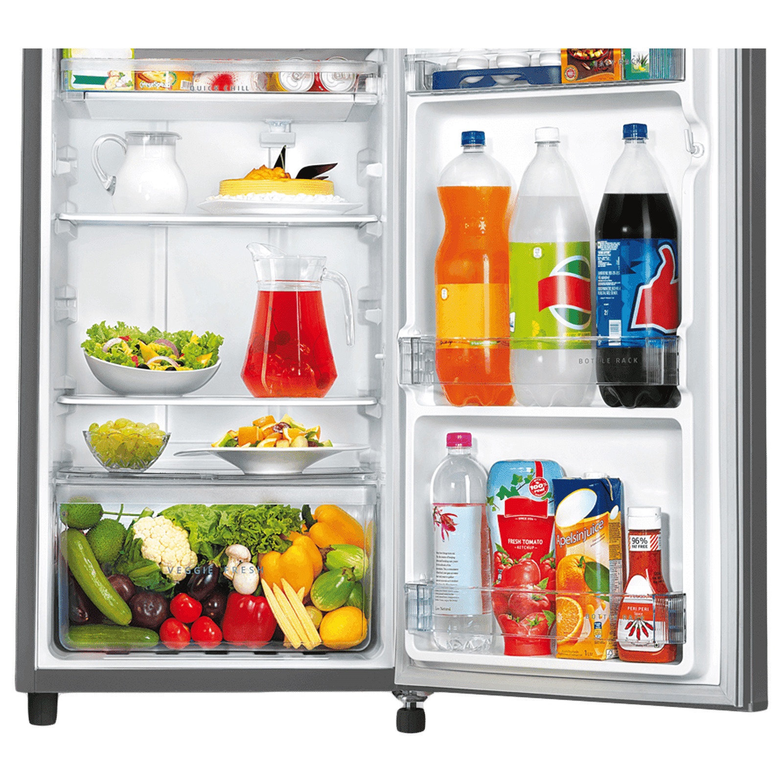 Whirlpool Icemagic Powercool 190 Litres 3 Star Direct Cool Single Door Refrigerator with Insulated Capillary Technology (DC 205 F, Lumina Steel)_7