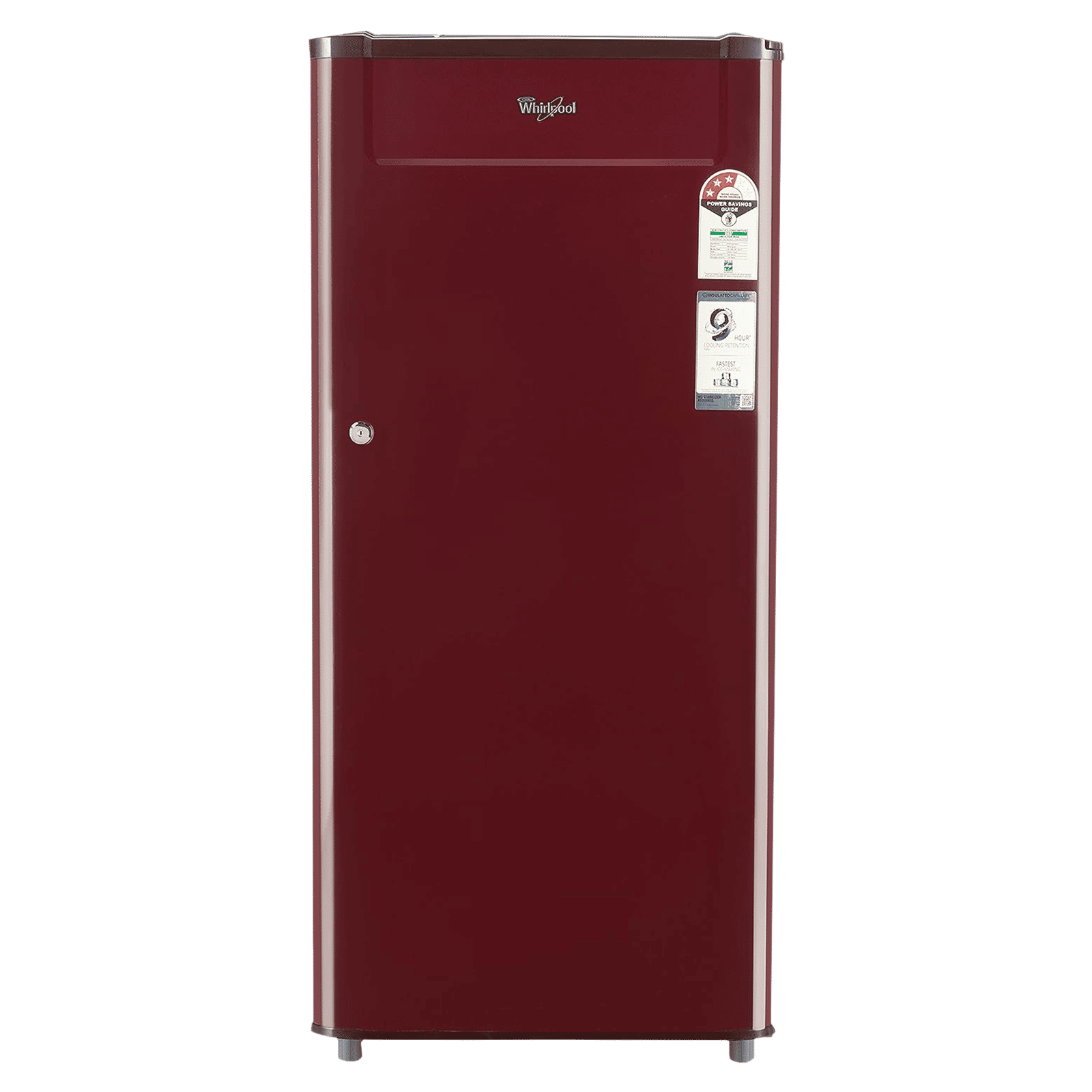 Whirlpool Genius 190 Litres 2 Star Direct Cool Single Door Refrigerator with Insulated Capillary Technology (Wine) Whirlpool Genius 190 Litres 2 Star Direct Cool Single Door Refrigerator with Insulated Capillary Technology (Wine)_1