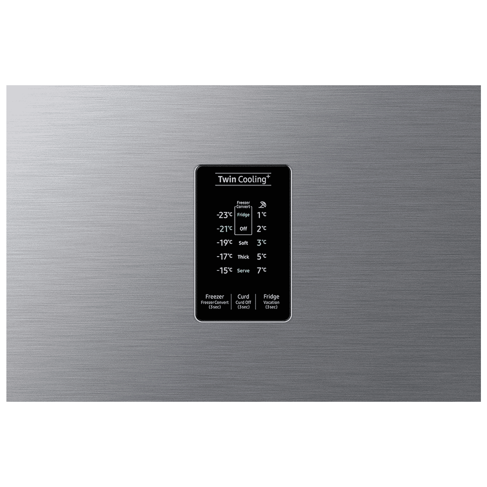 SAMSUNG 336 Litres 3 Star Frost Free Double Door Convertible Refrigerator with Curd Maestro (RT37T4632SL/HL, Elegant Inox) SAMSUNG 336 Litres 3 Star Frost Free Double Door Convertible Refrigerator with Curd Maestro (RT37T4632SL/HL, Elegant Inox)_18