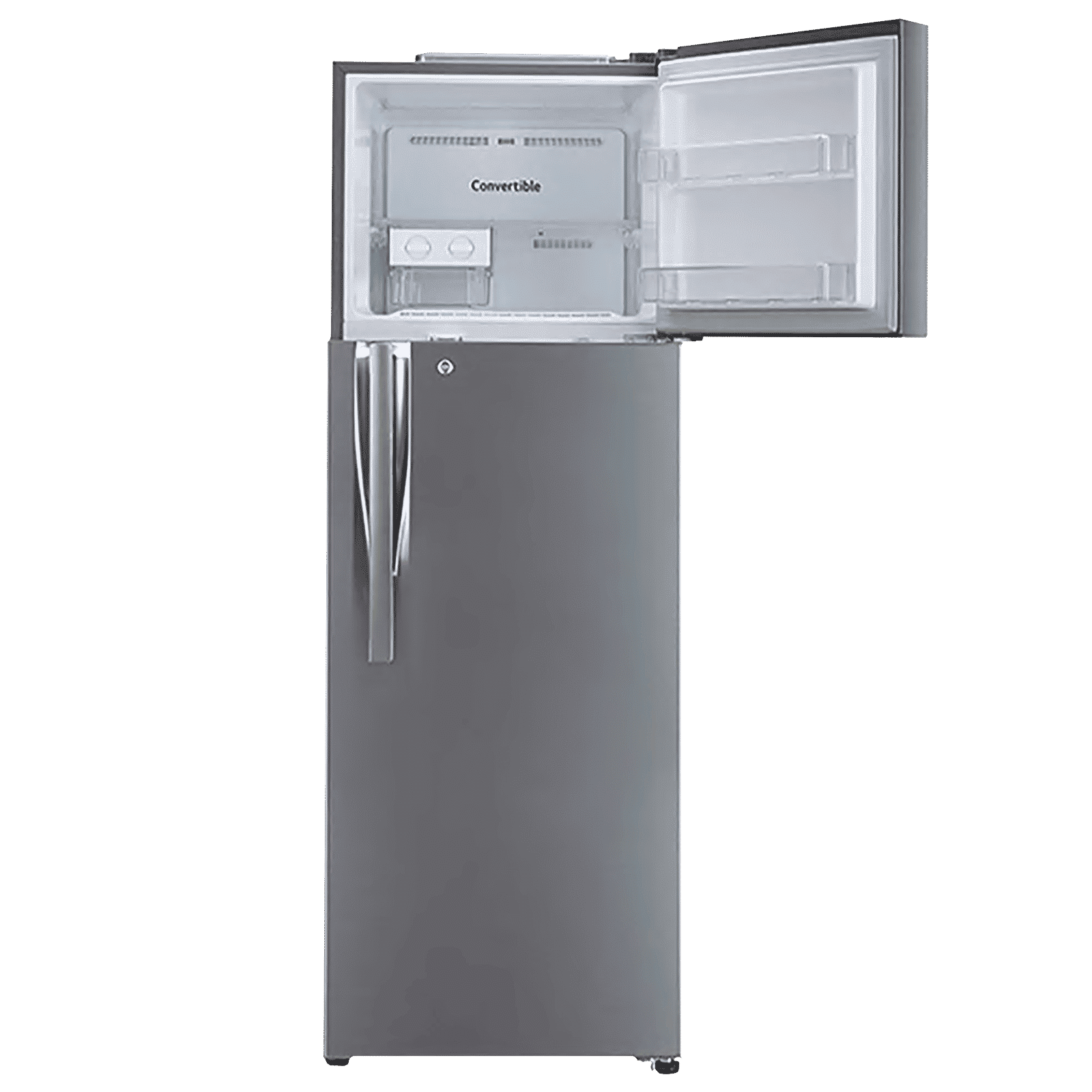 LG 360 Litres 2 Star Frost Free Double Door Convertible Refrigerator with Multi Air Flow System (GL-S402RPZY.DPZZEB, Shiny Steel)_13
