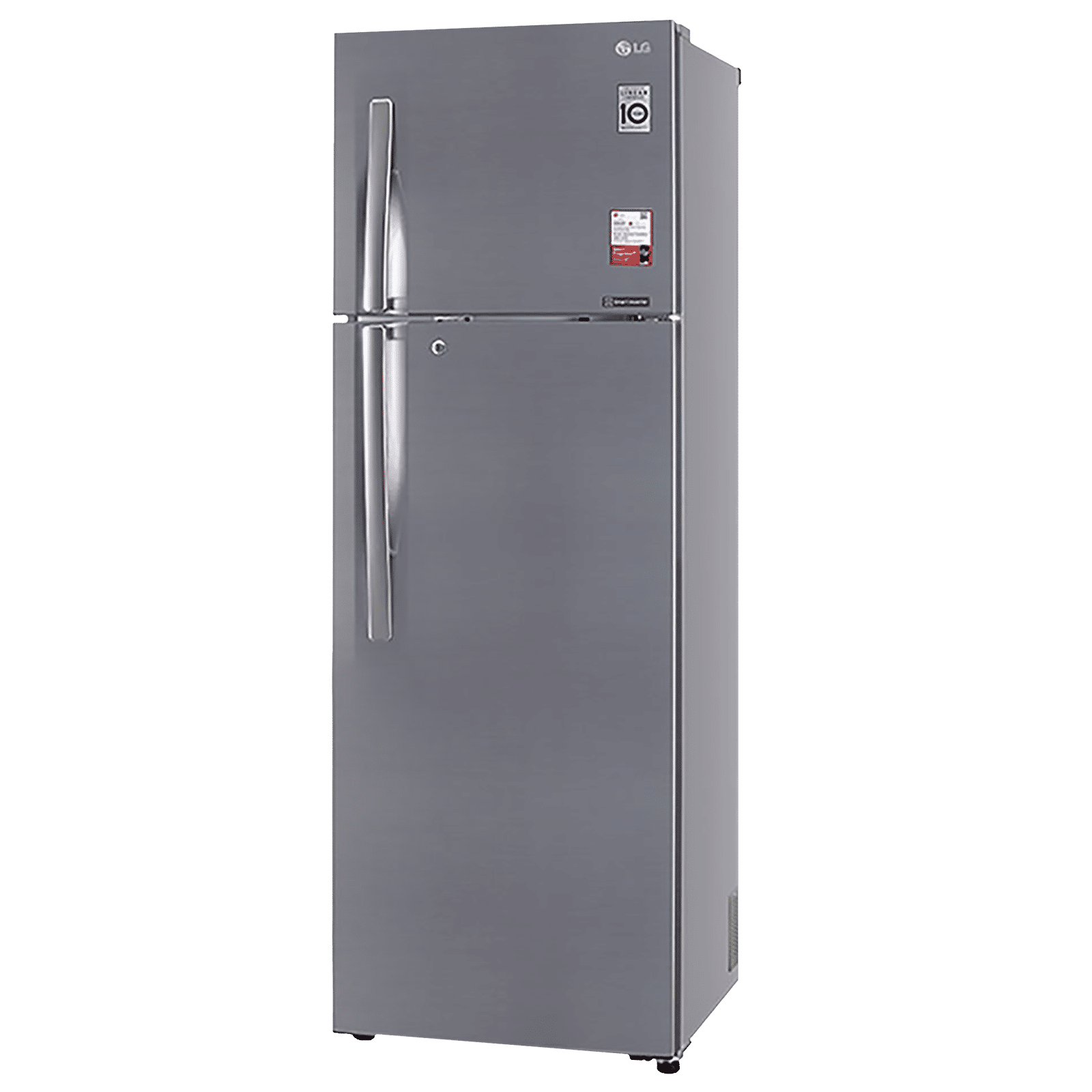 LG 360 Litres 2 Star Frost Free Double Door Convertible Refrigerator with Multi Air Flow System (GL-S402RPZY.DPZZEB, Shiny Steel)_4