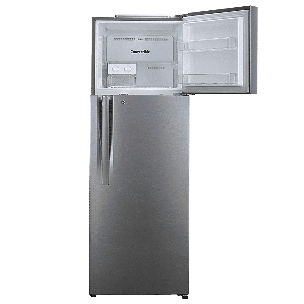 LG 360 Litres 2 Star Frost Free Double Door Convertible Refrigerator with Multi Air Flow System (GL-S402RDSY.DDSZEB, Dazzle Steel)_13