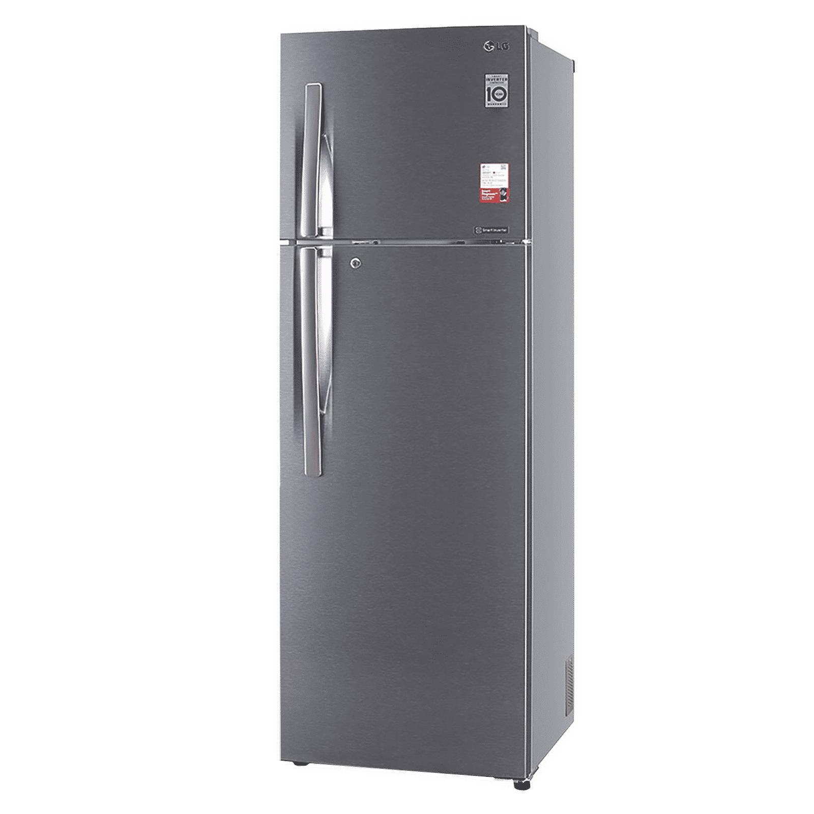 LG 360 Litres 2 Star Frost Free Double Door Convertible Refrigerator with Multi Air Flow System (GL-S402RDSY.DDSZEB, Dazzle Steel)_4