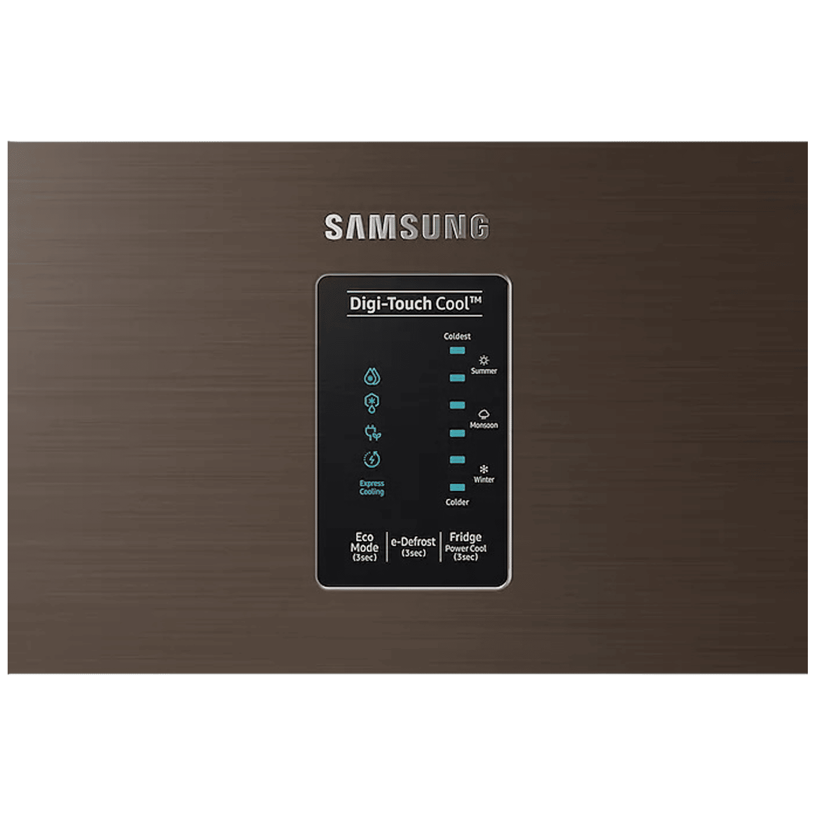 SAMSUNG Digi-Touch Cool 198 Litres 3 Star Direct Cool Single Door Refrigerator with Base Stand Drawer (RR21A2F2YDX/HL, Luxe Brown) SAMSUNG Digi-Touch Cool 198 Litres 3 Star Direct Cool Single Door Refrigerator with Base Stand Drawer (RR21A2F2YDX/HL, Luxe Brown)_11