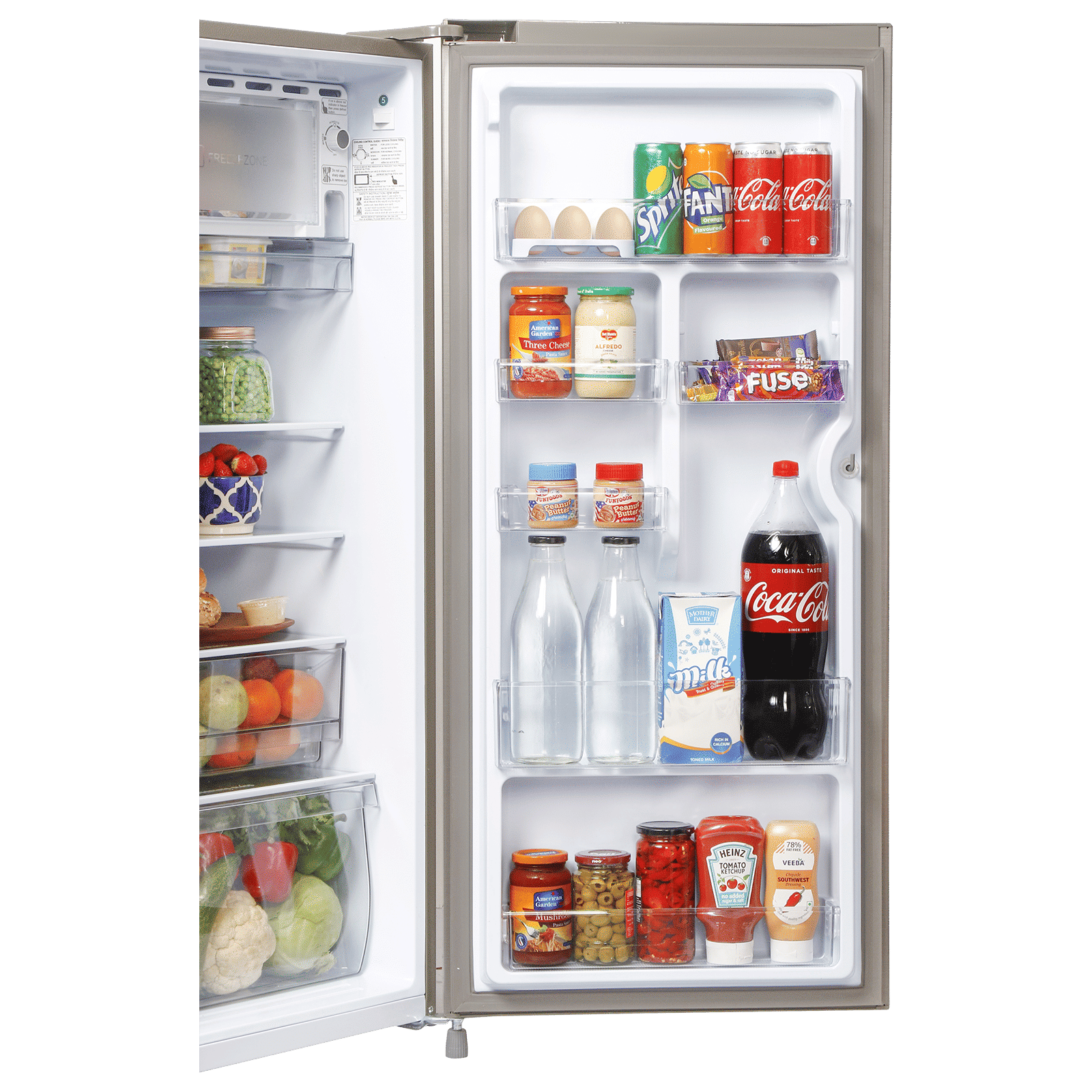 Haier 195 Litres 5 Star Direct Cool Single Door Refrigerator with Hour Icing Technology (HRD-1955CTS-E, Titanium Steel)_11