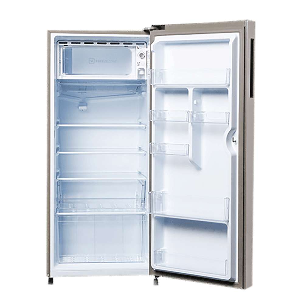 Haier 195 Litres 5 Star Direct Cool Single Door Refrigerator with Hour Icing Technology (HRD-1955CTS-E, Titanium Steel)_6