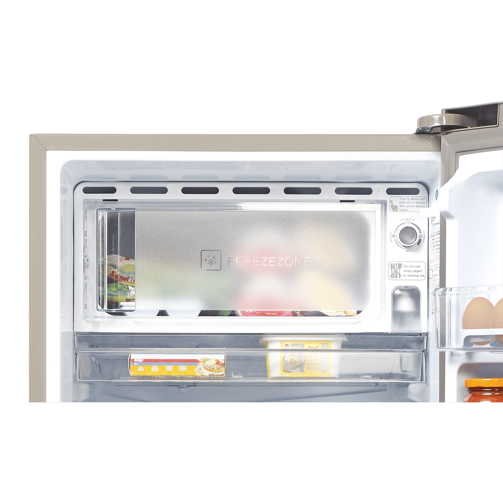 Haier 195 Litres 5 Star Direct Cool Single Door Refrigerator with Hour Icing Technology (HRD-1955CTS-E, Titanium Steel)_8